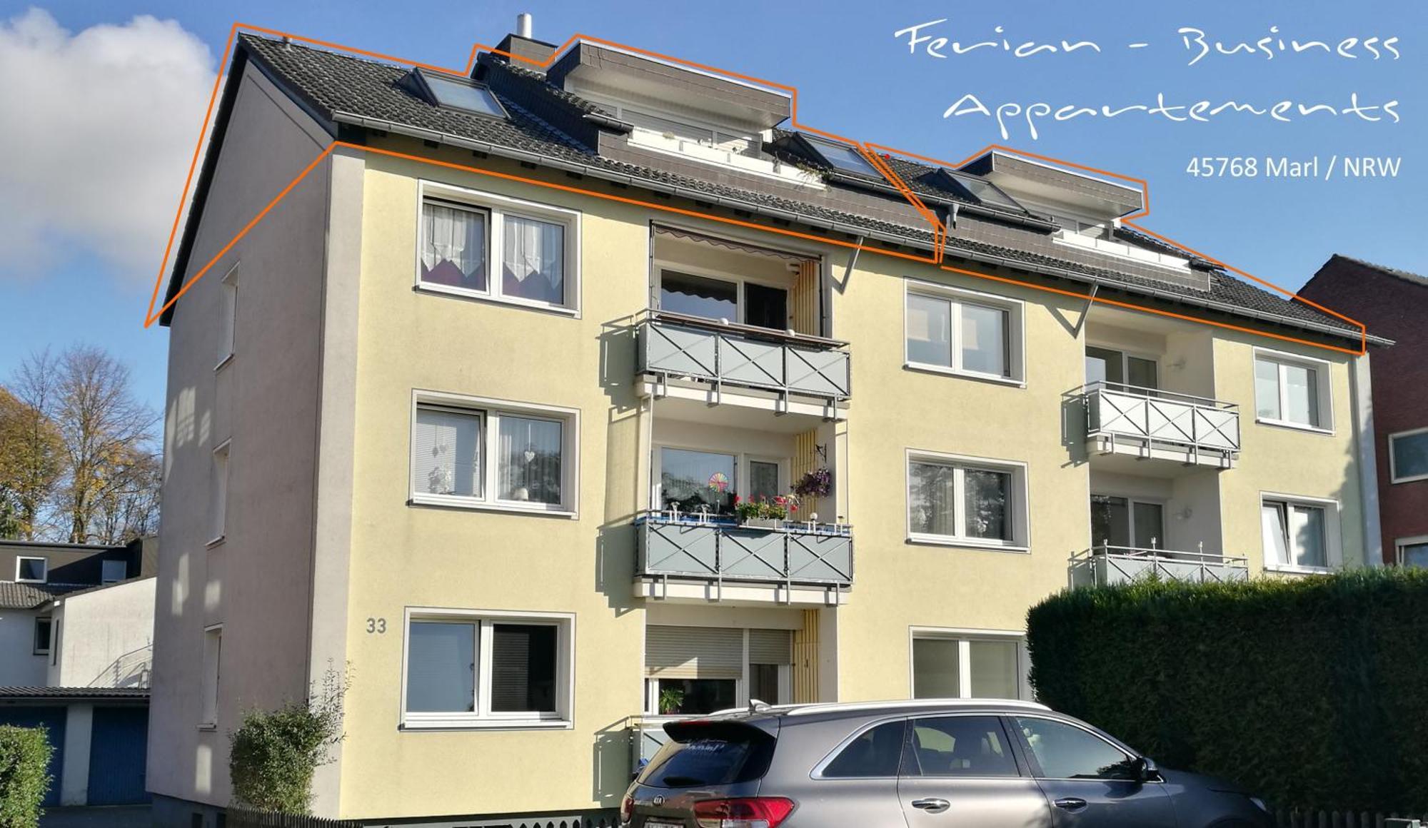 Modernes Und Ruhiges Appartement Mit Loggia Marl Eksteriør billede